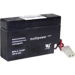 Olověný akumulátor multipower MP0,8-12-AMP A9709, 0.8 Ah, 12 V