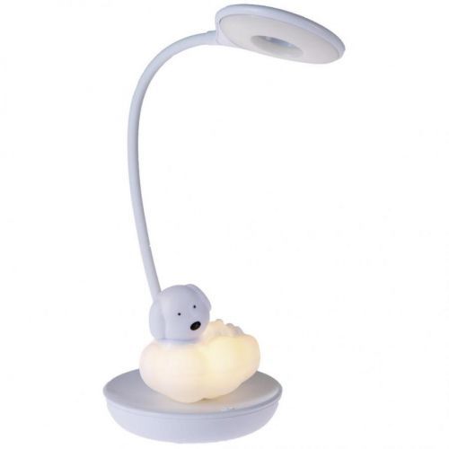 My Baby Lou DĚTSKÁ STOLNÍ LED LAMPA, dotykový stmívač, 13/36 cm - světle modrá