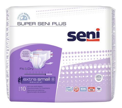 Inkontinenční plenkové kalhotky Super Seni Plus Extra Small 10ks