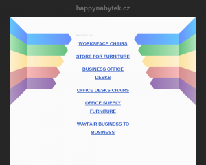 Vzled internetové stránky obchodu HAPPY Nabytek